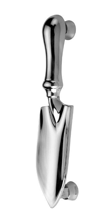Bright Chrome Trowel Door Knocker Bright Chrome Trowel Door Knocker