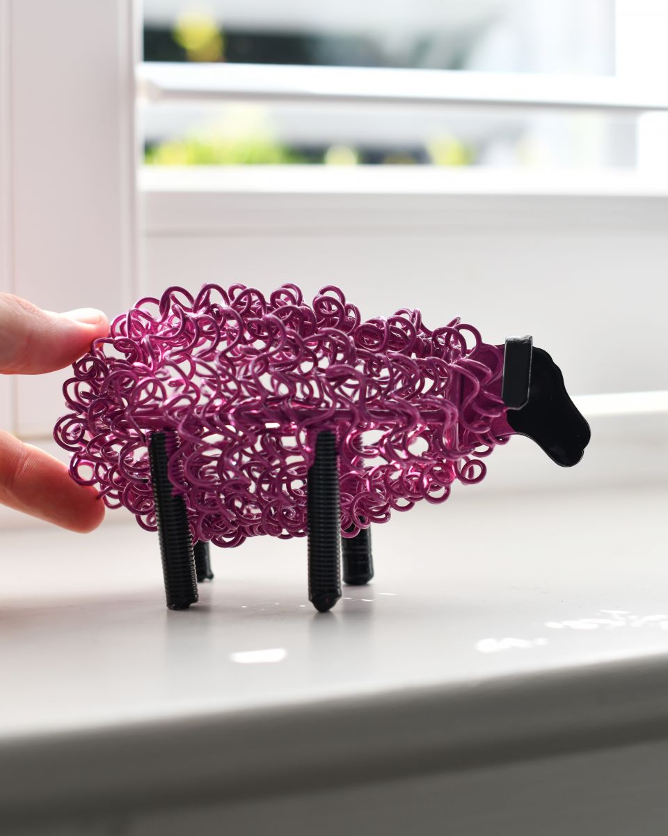 Scale image of scrap metal art sculptures Scale image of scrap metal art sculptures