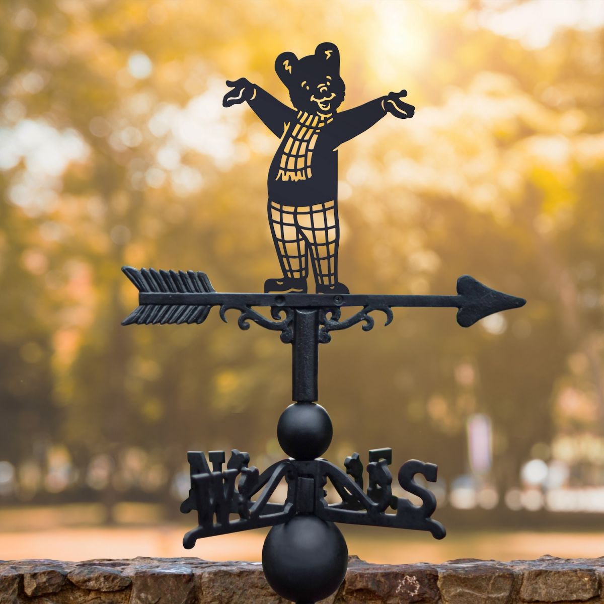 Rupert Bear Cast Iron & Steel Weathervane