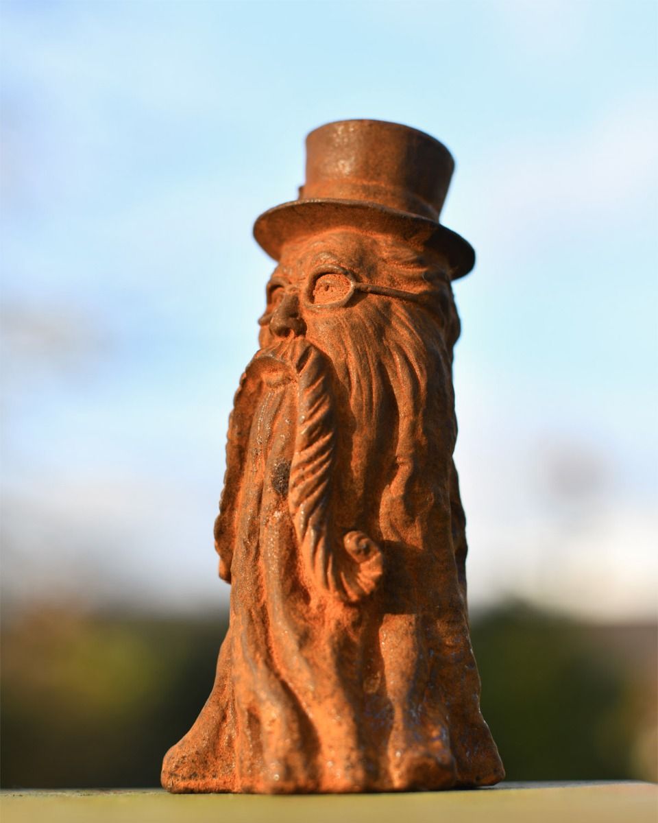 Rustic Bearded Man Garden Sculpture Rustic Bearded Man Garden Sculpture