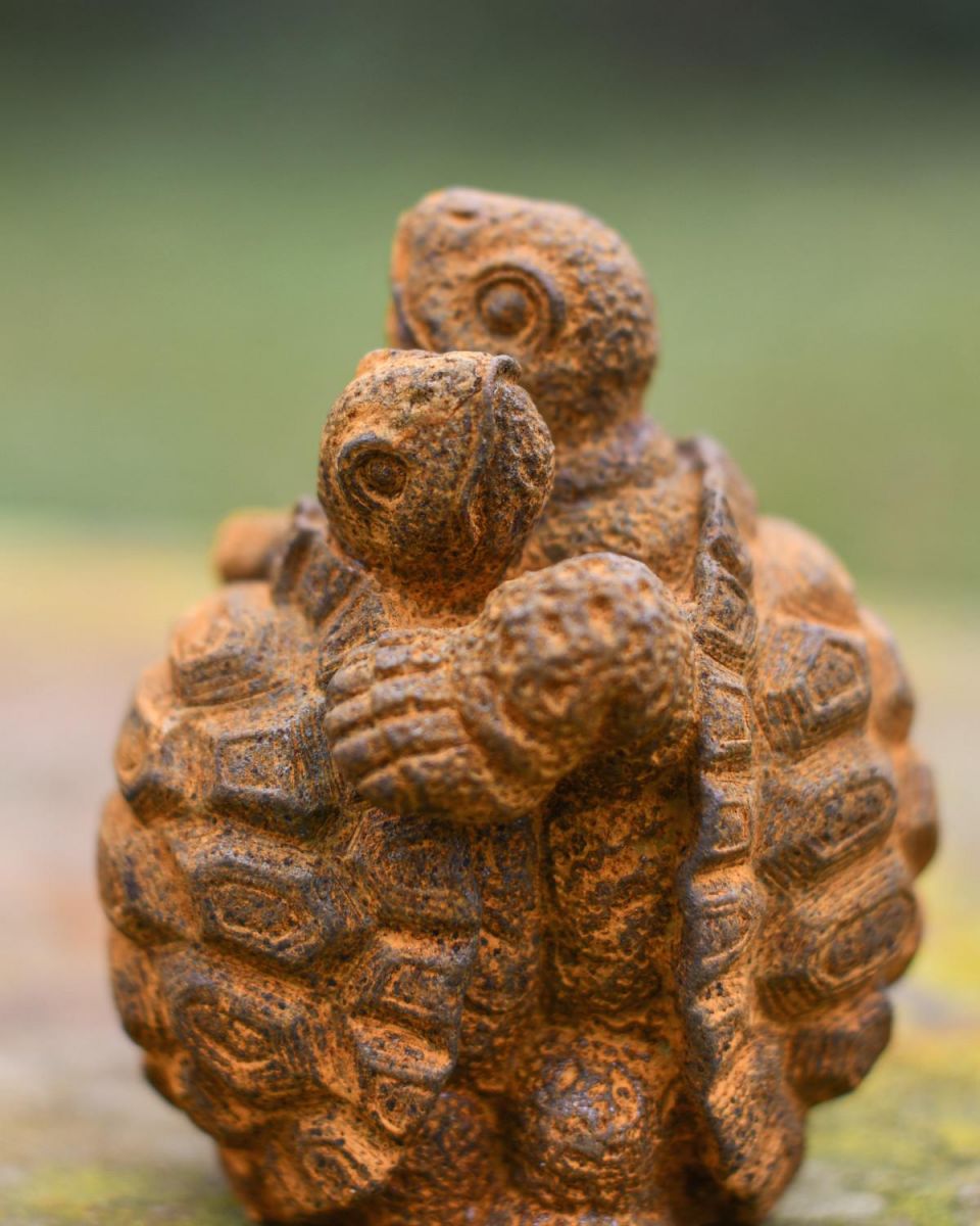 Close-Up of Cast Iron Structural Design