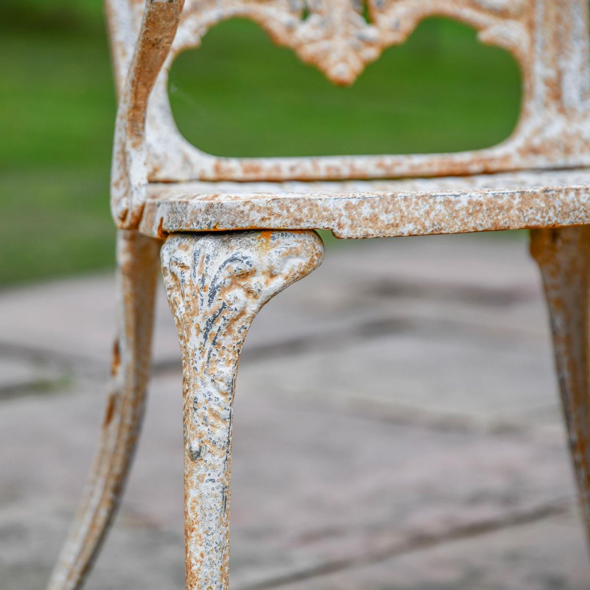 Close-up of the Legs on the Chair