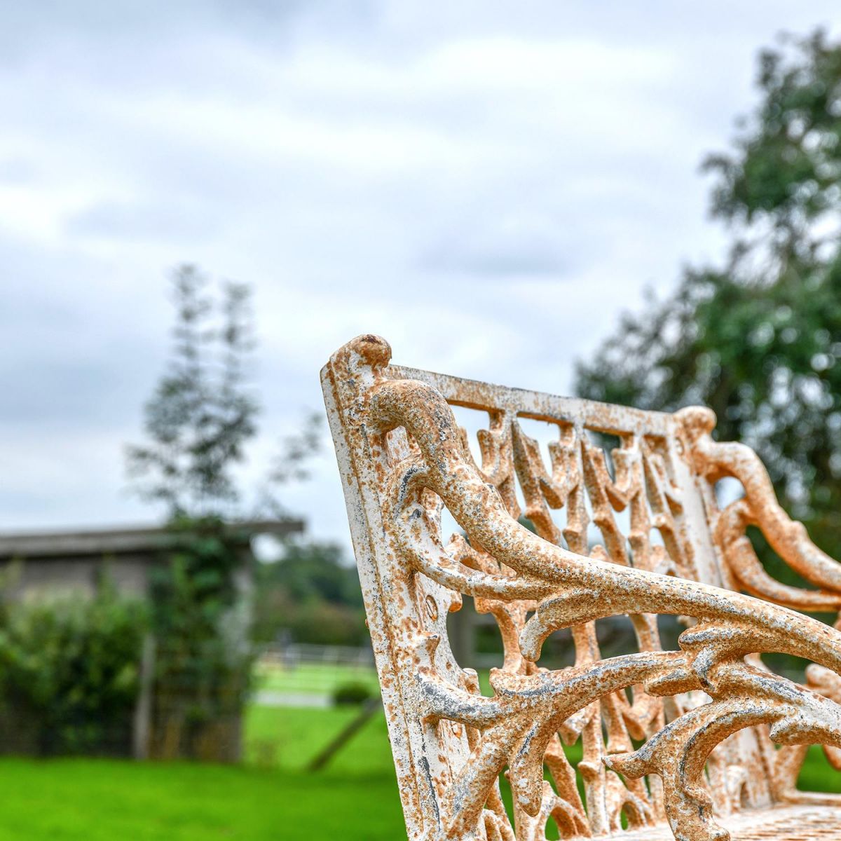 View of the side of the Bench
