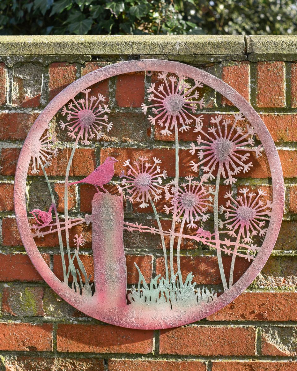 Rustic "Life In The Fields" Garden Wall Art Rustic "Life In The Fields" Garden Wall Art
