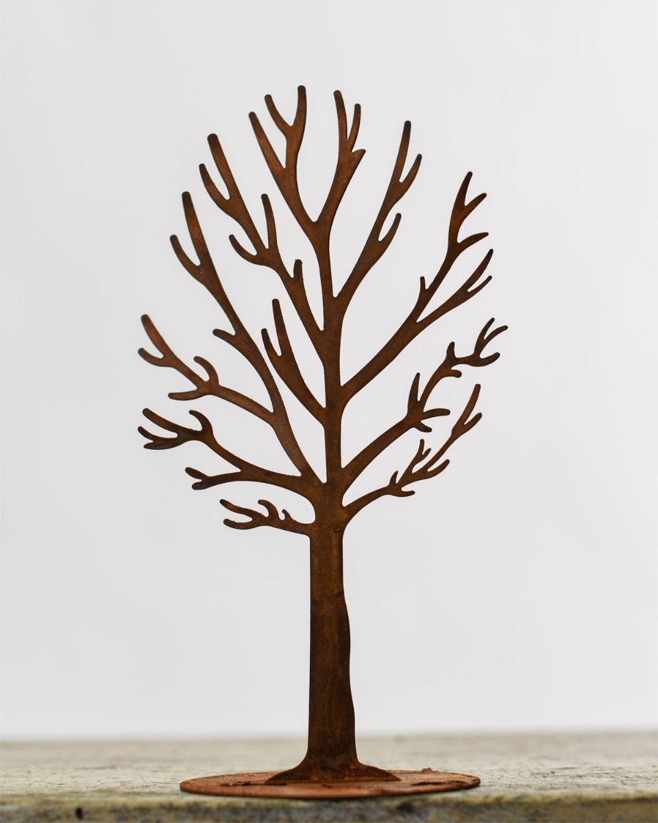 Small Rustic Tree Ornament 