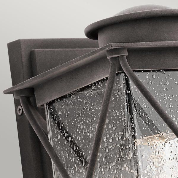 Close-Up of Rustic Steel Finish