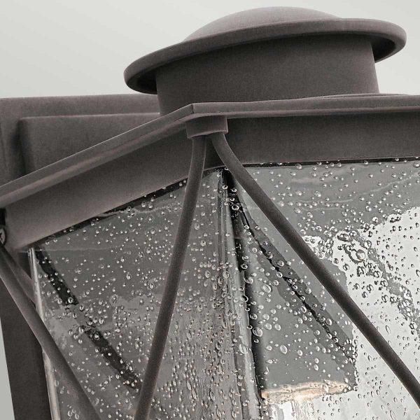 Close-Up of Rustic Steel Finish