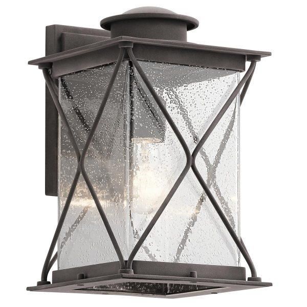 Rustic Steel Shenstone Outdoor Wall Light