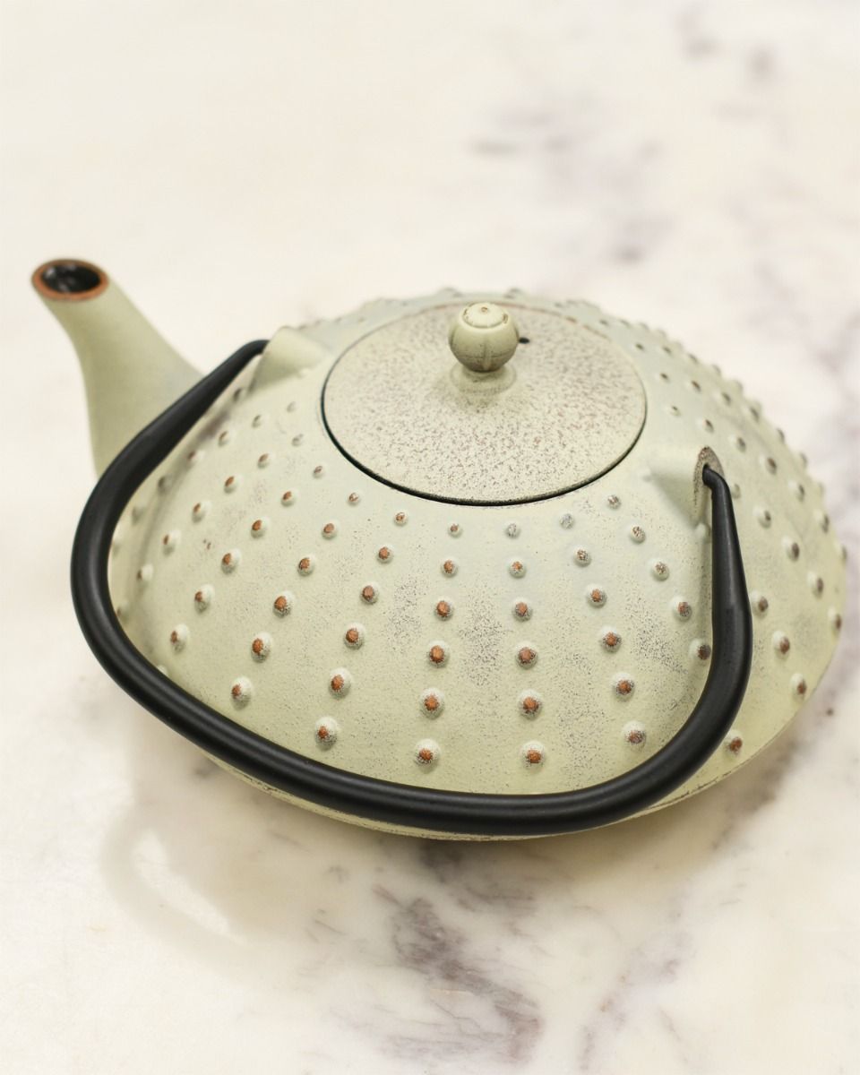 Cream Teapot Handle Down  Cream Teapot Handle Down