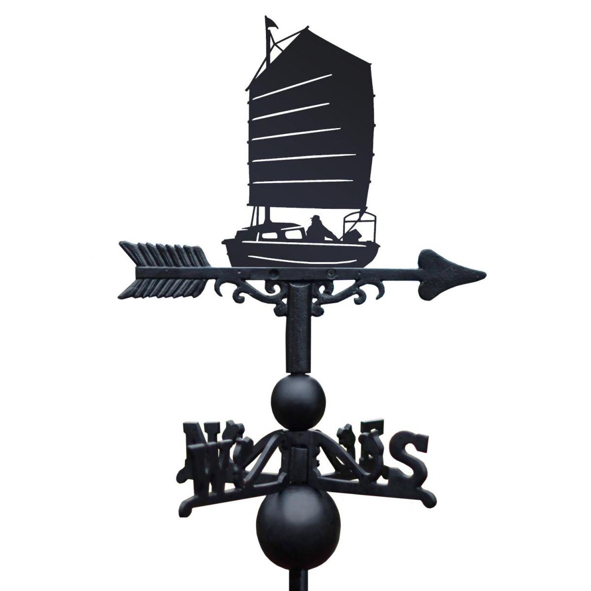 Close-Up of Sailboat & Chinese Junk Sail Topper