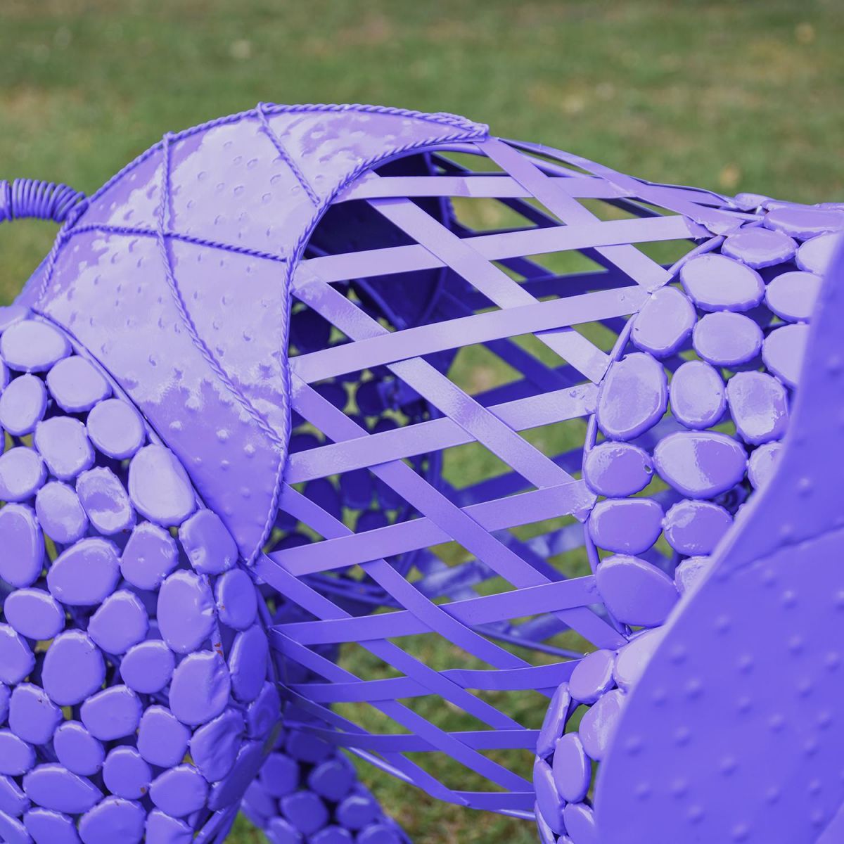 Close-up of the Finish on the "Sambaku" Garden Elephant Sculpture Close-up of the Finish on the "Sambaku" Garden Elephant Sculpture