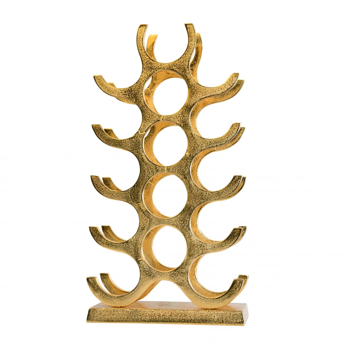 Gold "Branches" Wine Rack 