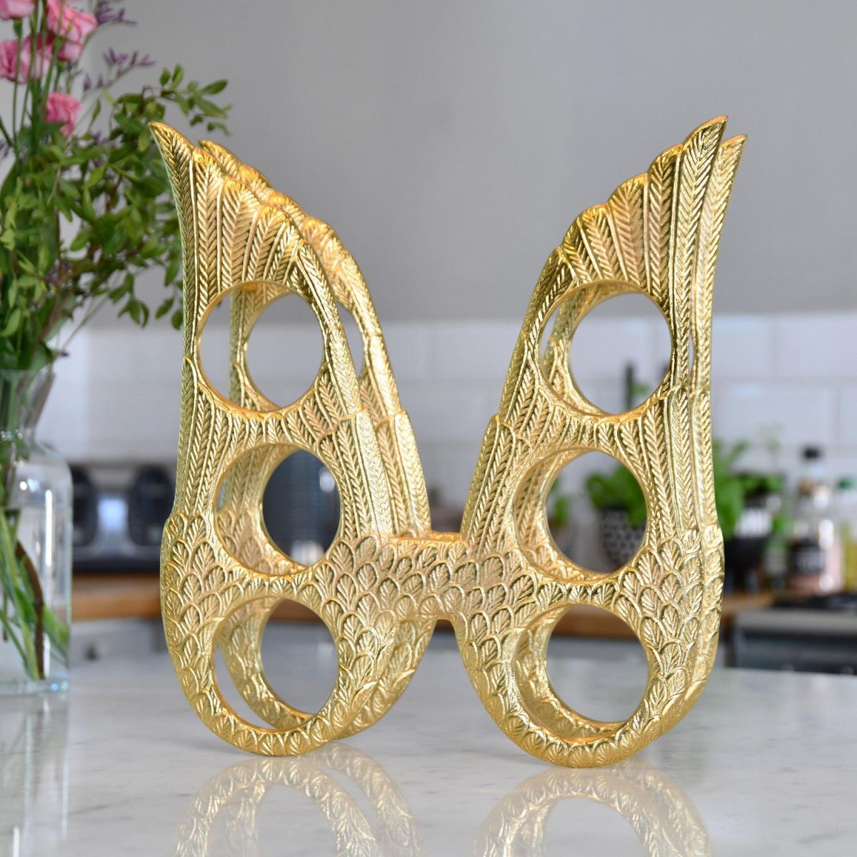 "Angel Wings" Wine Rack in Full 