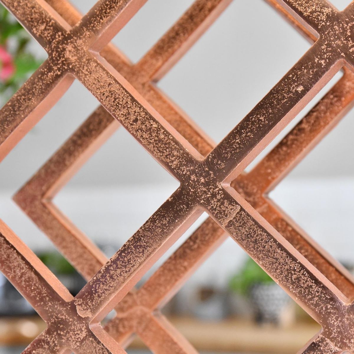 Close up of "Geometric" Grid Pattern 