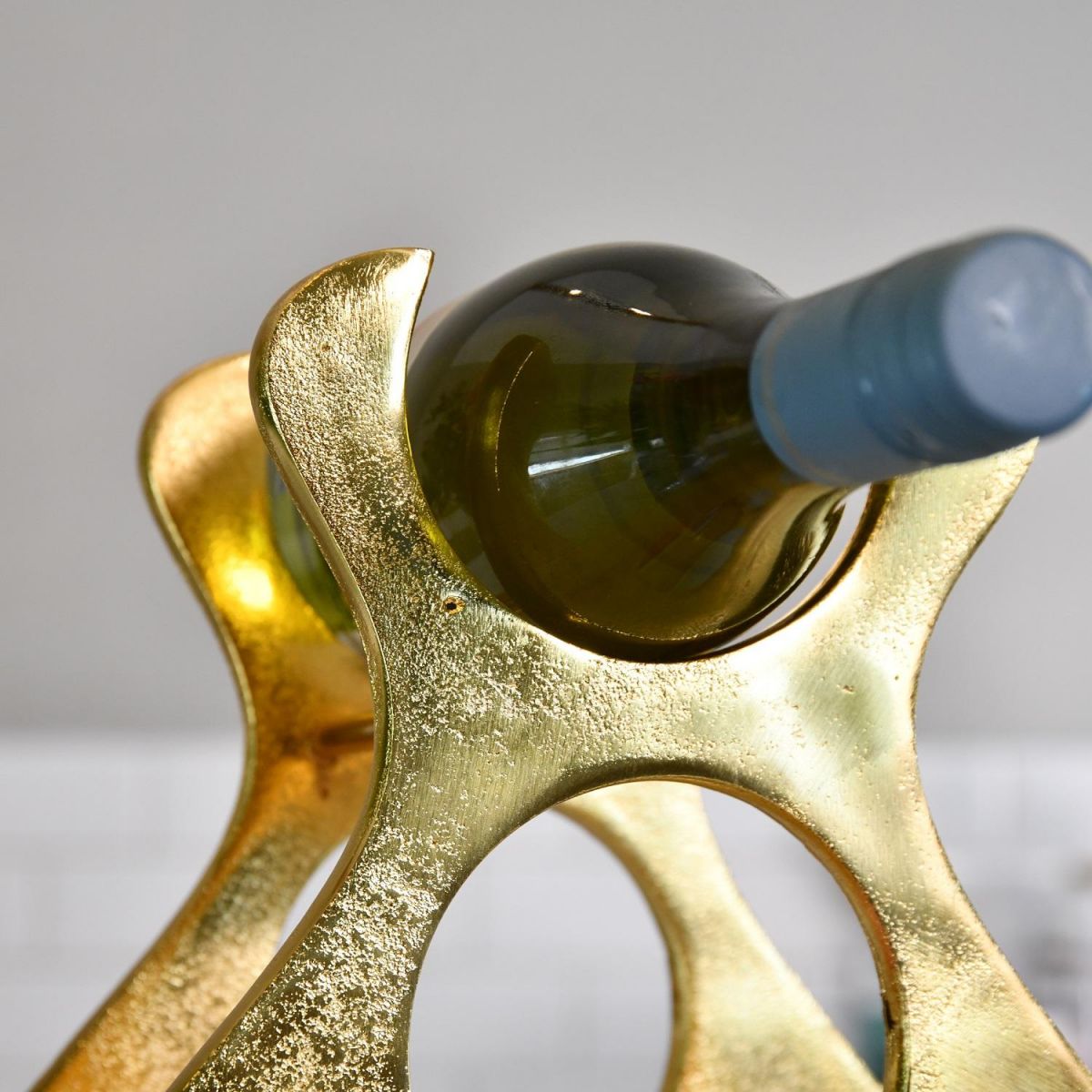 Close up of Wine Bottle Holder 
