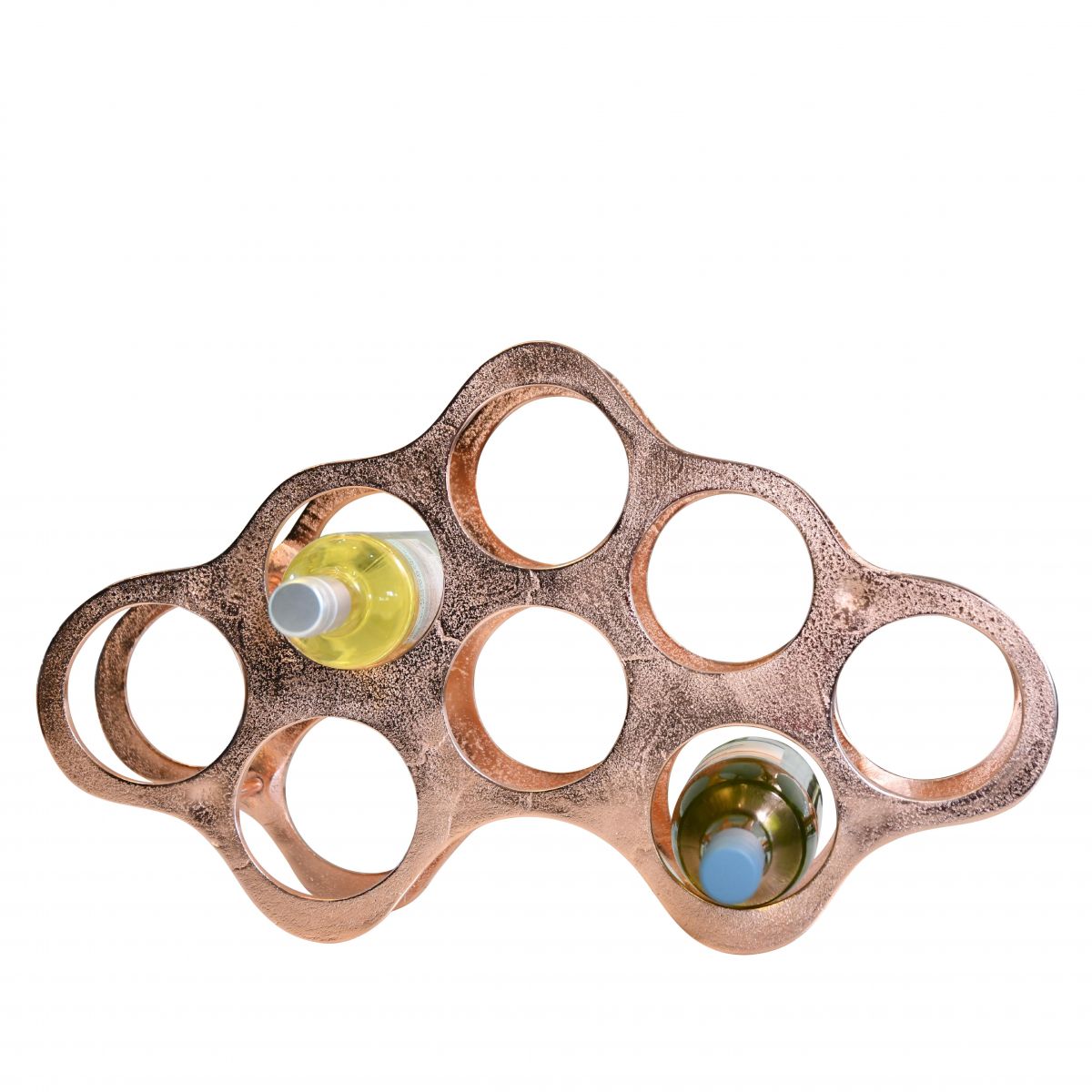 Copper "Cloud" Wine Rack 
