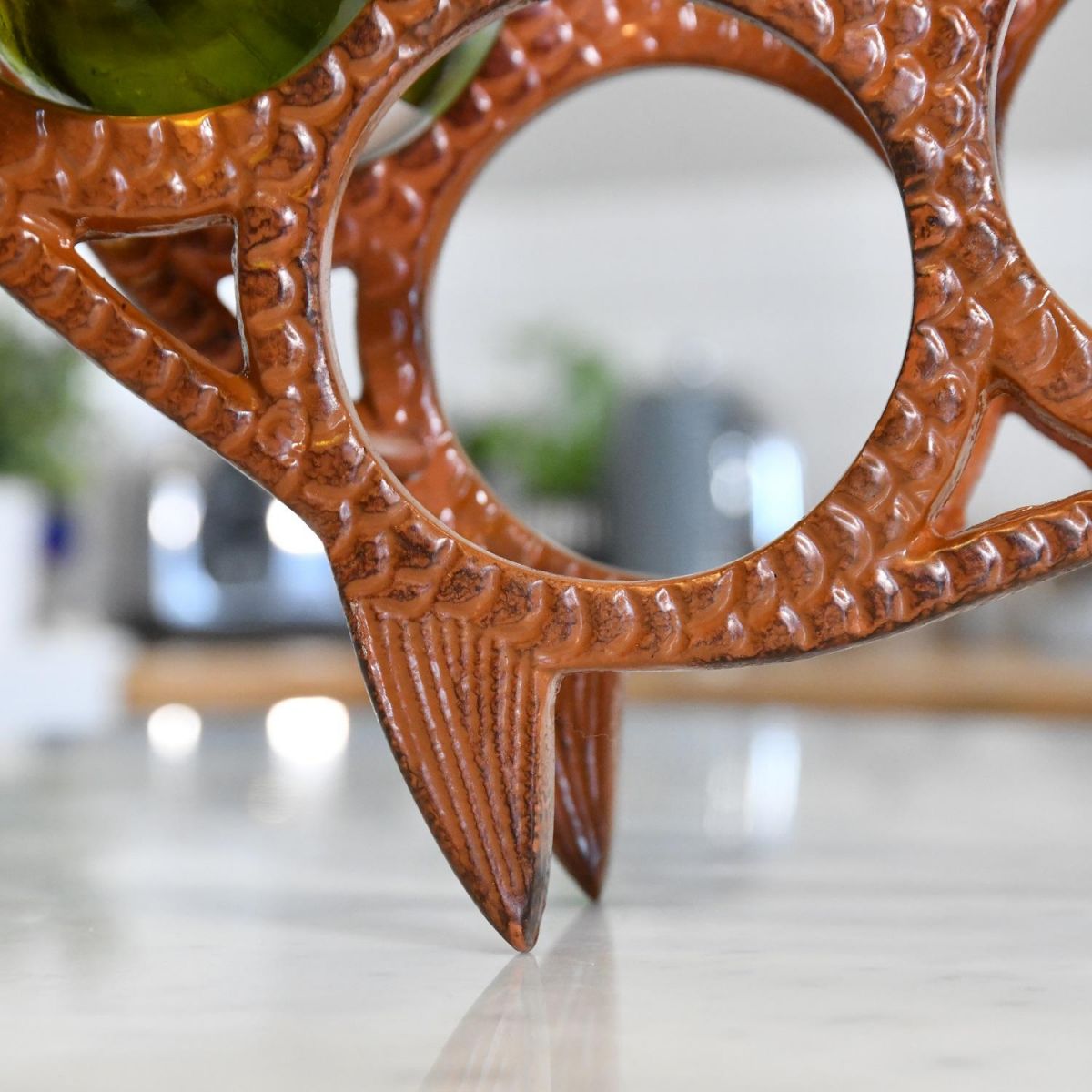 Close up of fin detailing 