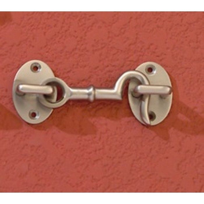 Loose Ring Type Satin Chrome Cabin Hook 