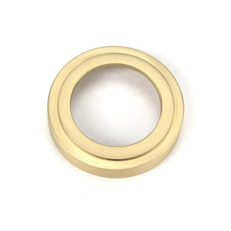 Cover for Satin Brass "Circular" Art Deco Escutcheon - 53mm x 11mm Cover for Satin Brass "Circular" Art Deco Escutcheon - 53mm x 11mm