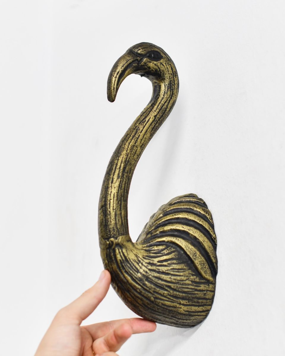 Scale image of animal wall bust