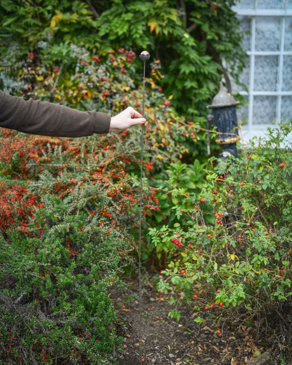 "Nebulous" Suncatcher Garden Stake large