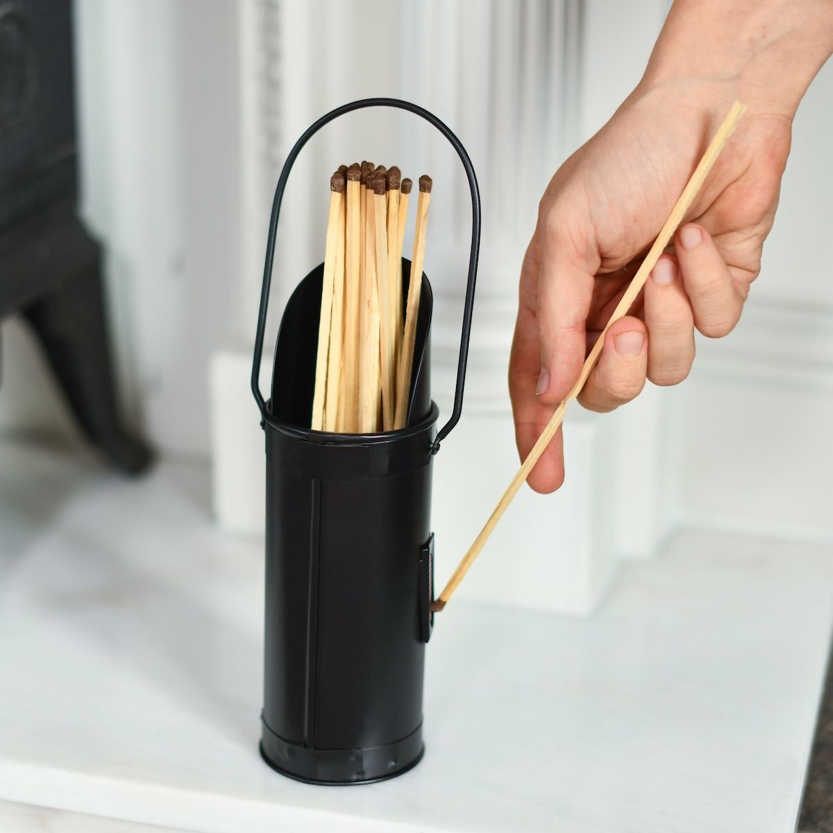 Scale image of match holder