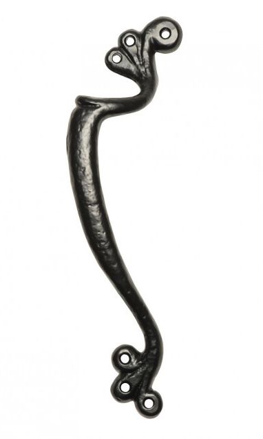 Scroll Effect 6 Inch Door Handle