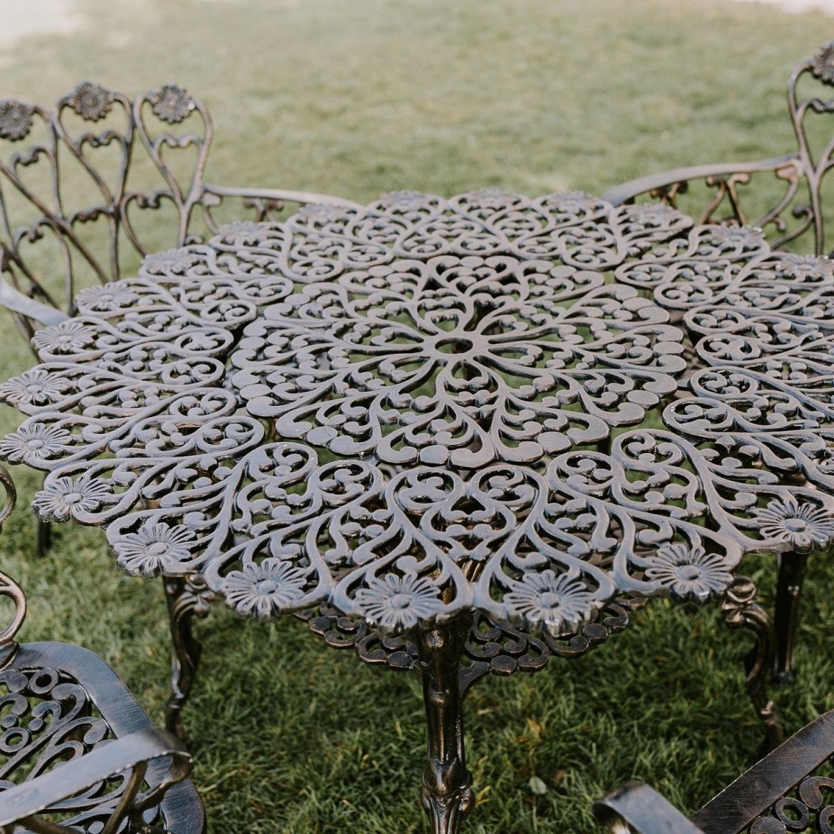 Close up of detailed table top  Close up of detailed table top