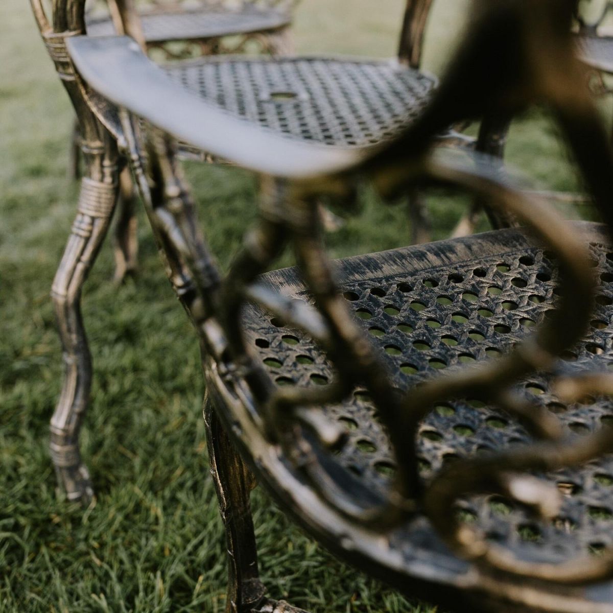 Close up of Rattan Design Chair  Close up of Rattan Design Chair