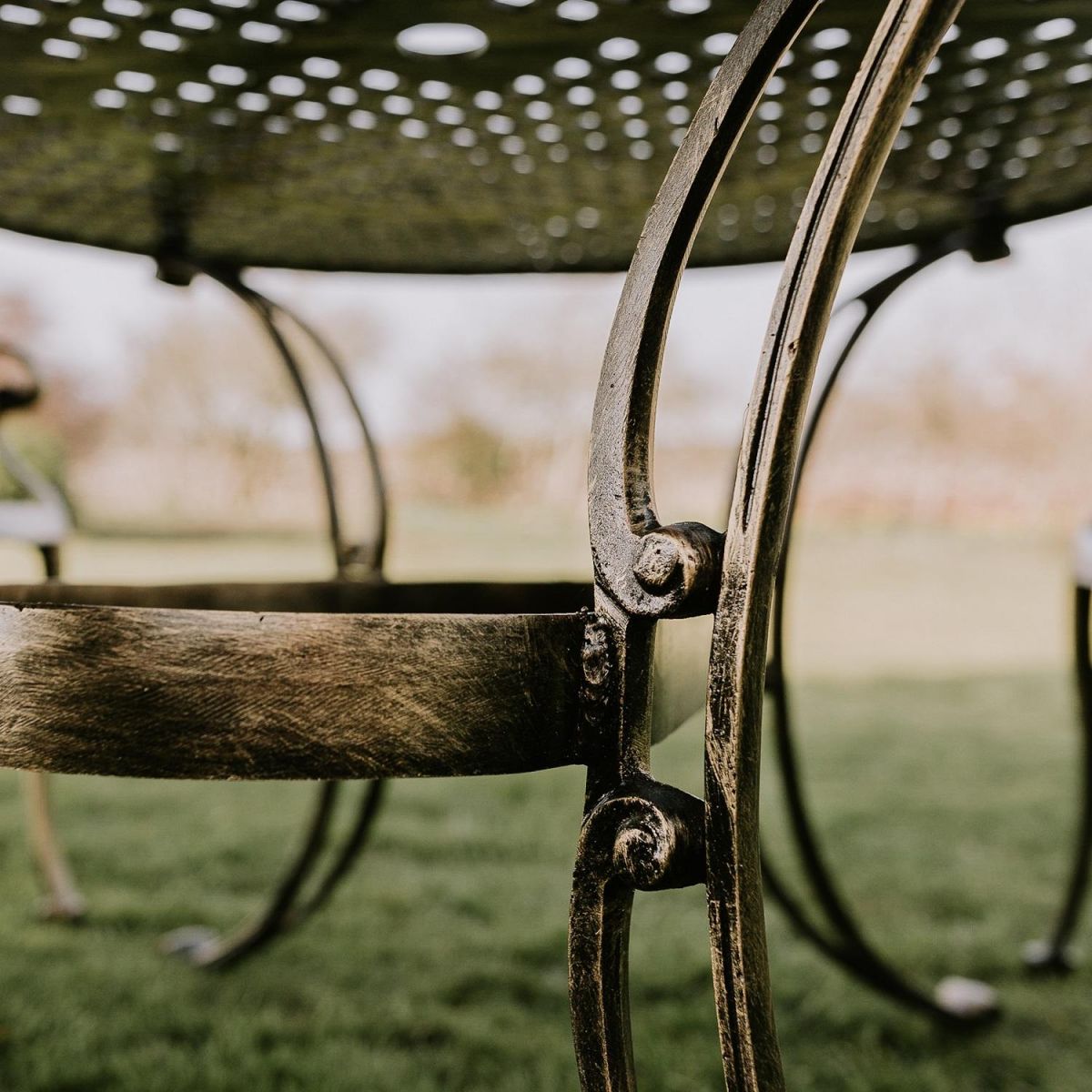 Close up of Brushed Gold Finish on Chigwell  Close up of Brushed Gold Finish on Chigwell