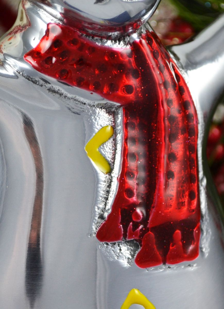 Snowman Aluminium Christmas Decoration