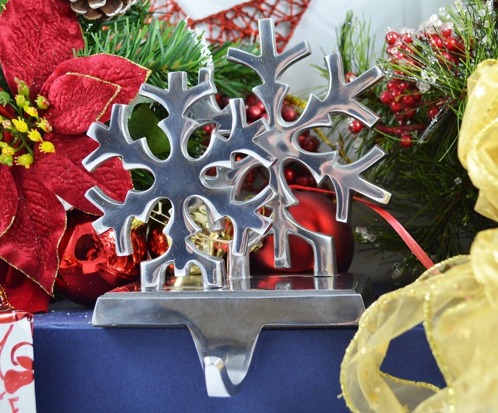 Snowflake Stocking Holder 