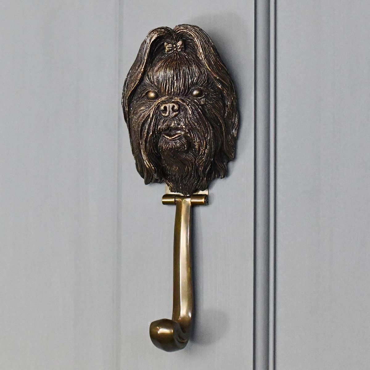 Shih-TzuLlaso-Apso Door Knocker