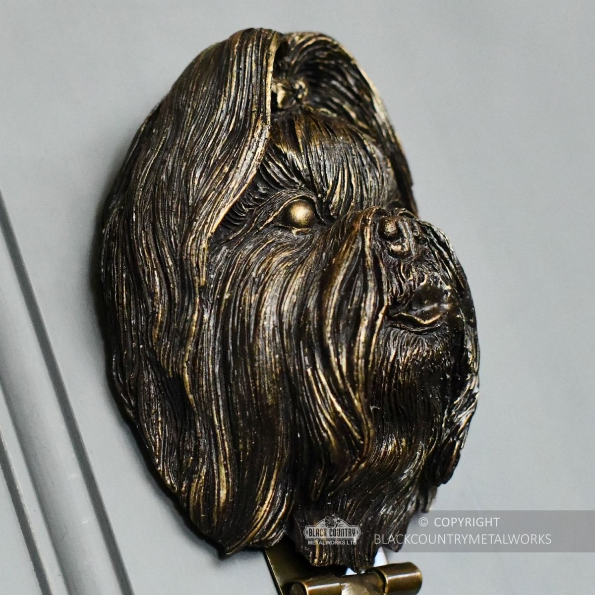 Shih-TzuLlaso-Apso Door Knocker