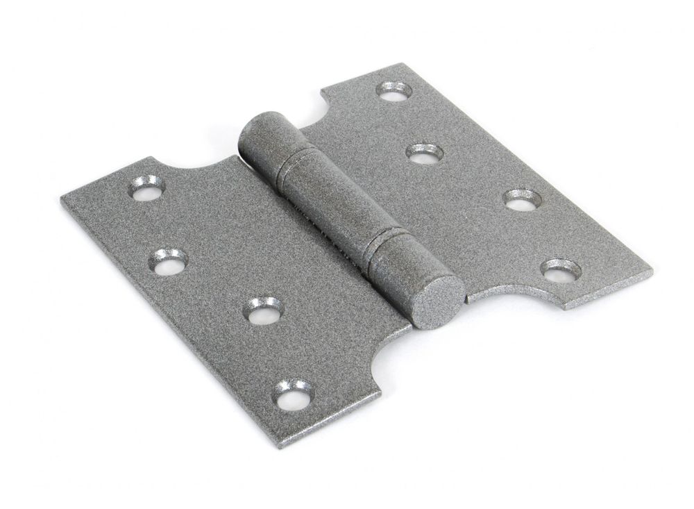 Short Pewter Parliament Hinge Pair