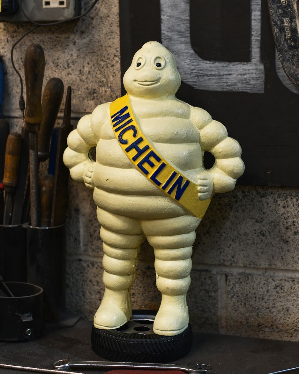Side angle of Michelin Man Side angle of Michelin Man