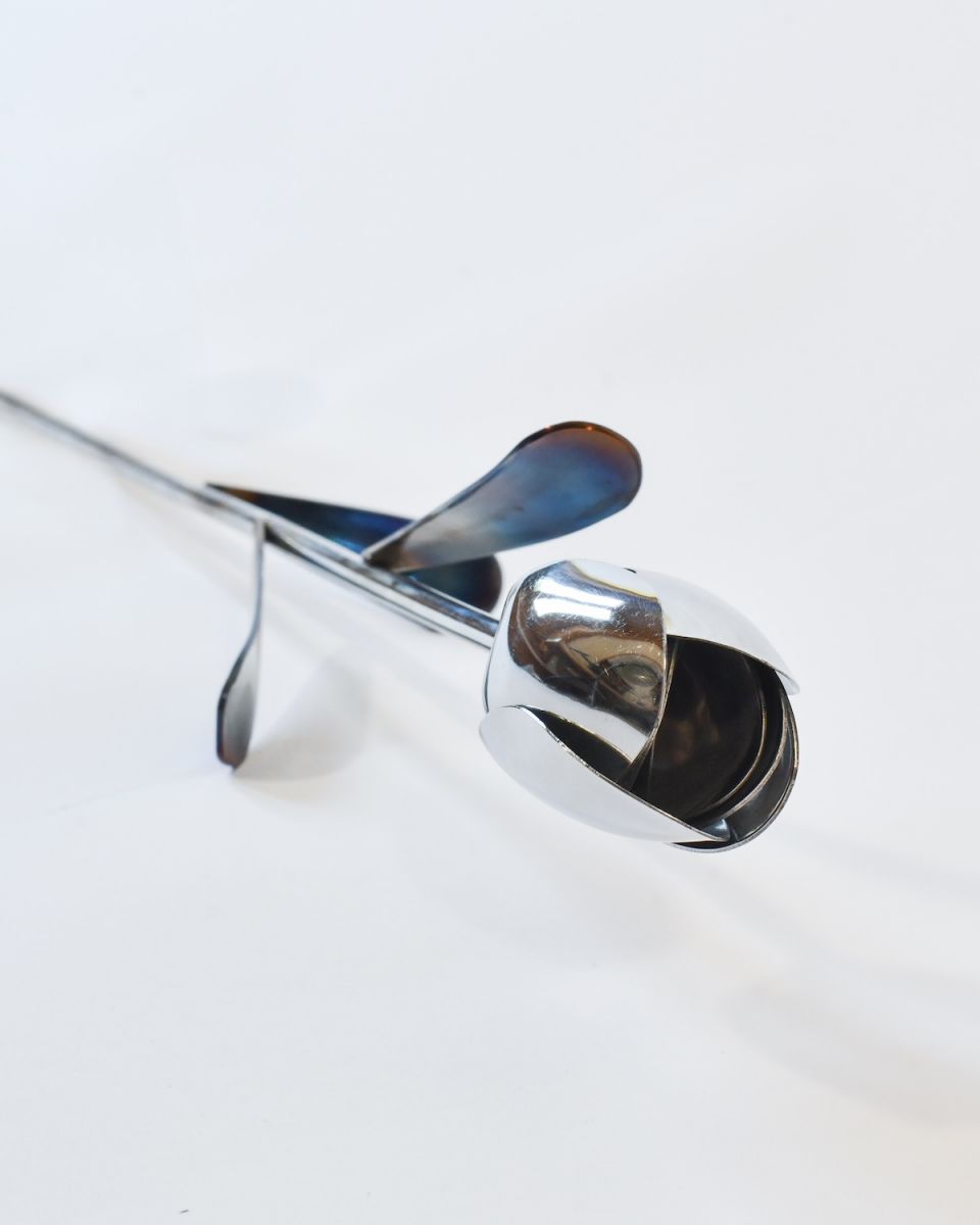 Side view of flower home decor ornament Side view of flower home decor ornament