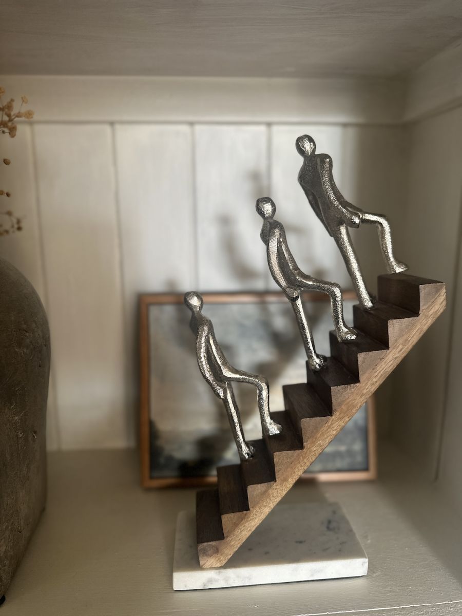 Back view of home decor ornament Back view of home decor ornament