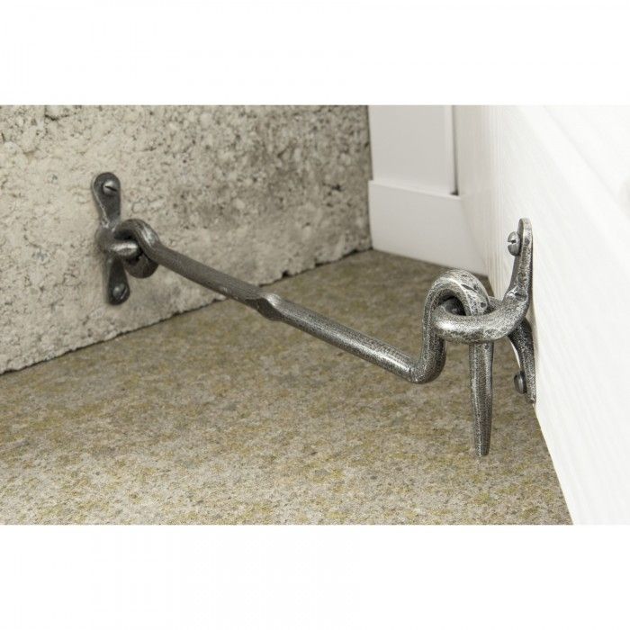 Pewter Cabin Hook In Situ