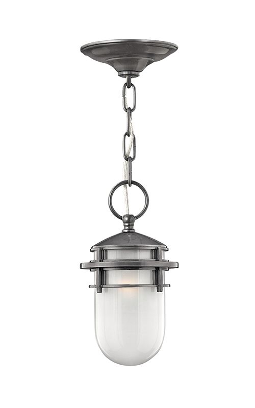 "Douglas" Silver Contemporary Chain Hanging Light