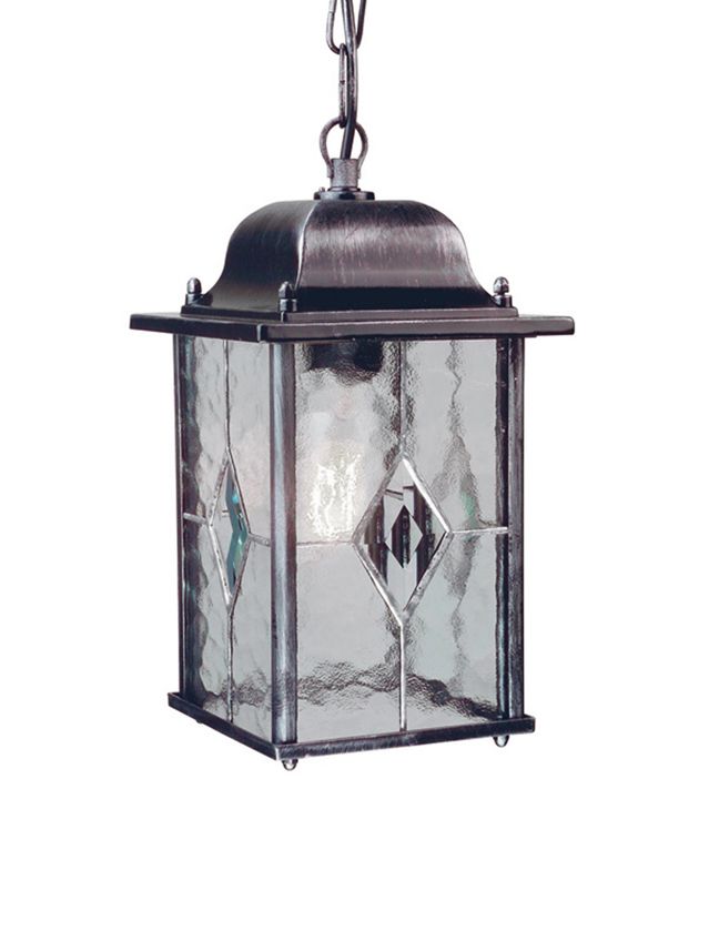 "Marsden" Silver Traditional Porch Hanging Light "Marsden" Silver Traditional Porch Hanging Light