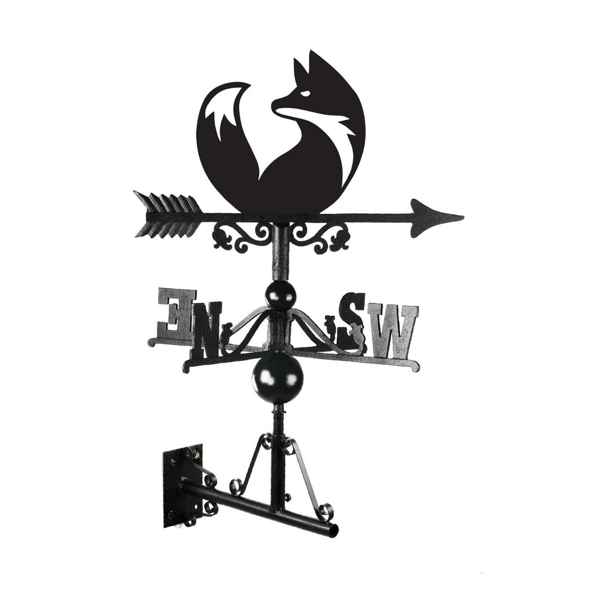 Simplistic Fox Weathervane 