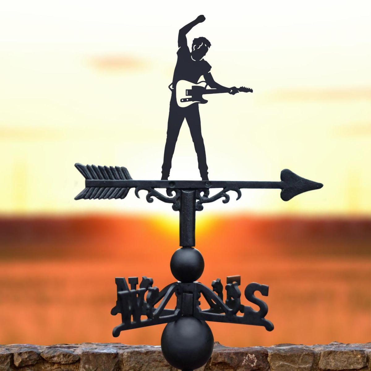 Singer With Guitar Weathervane Singer With Guitar Weathervane