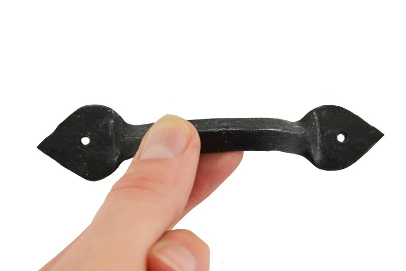 small door handle metal black