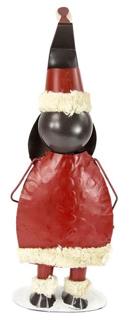 Metal Father Christmas Ornament