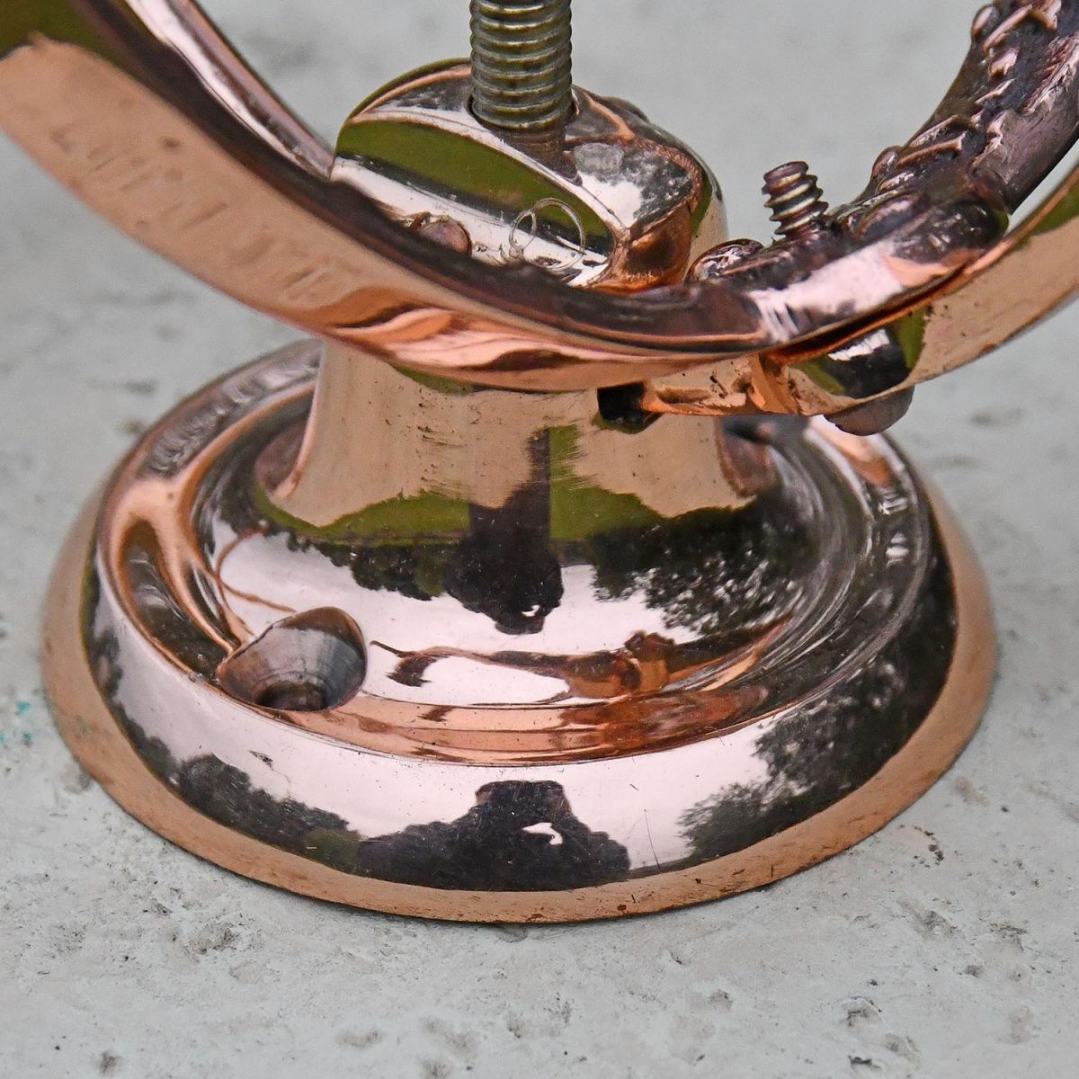 Close-up of the Base of the Armillary