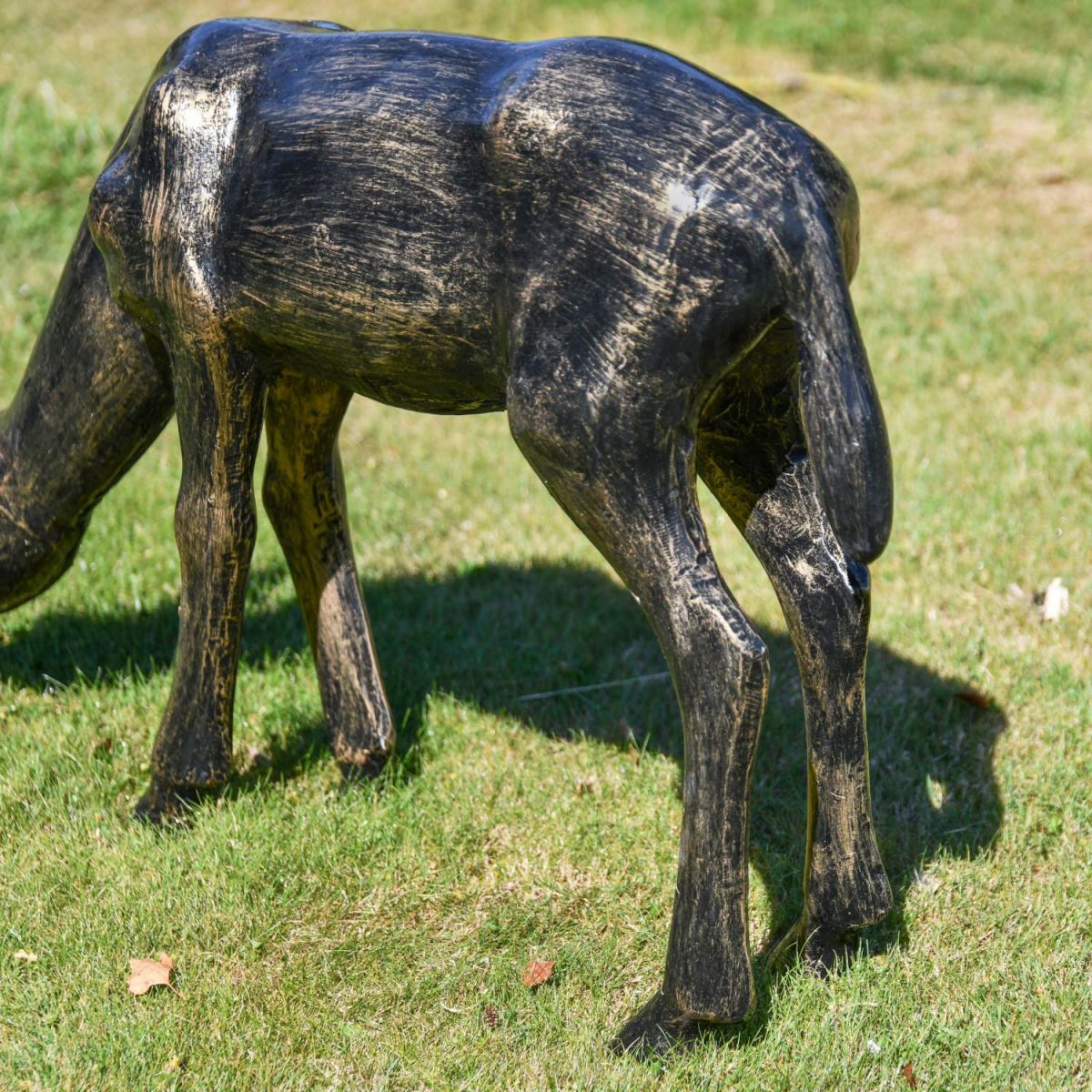 Close-Up of Brushed Gold Finish