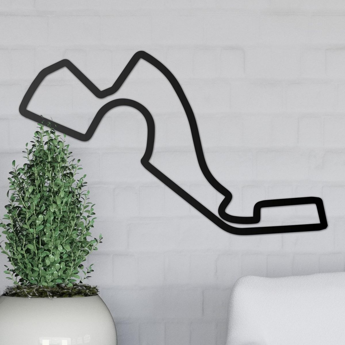 Sochi Motor Circuit Wall Art 