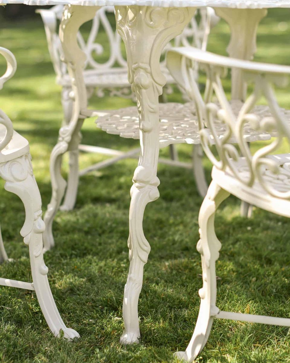 Close-Up of Chair Legs in Situ