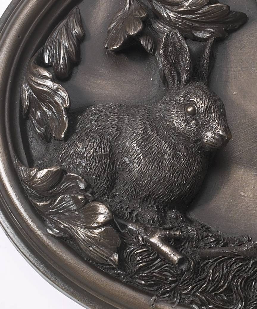 Close up of Rabbit house sign Close up of Rabbit house sign